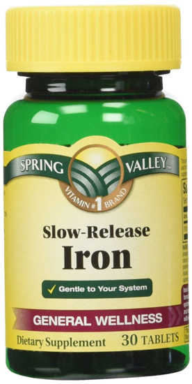 Picture of Spring Valley Slow Release Iron 45mg