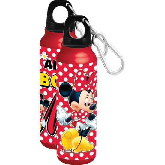 Picture of Disney Minnie Mouse Its All About Me Aluminium Water Bottle