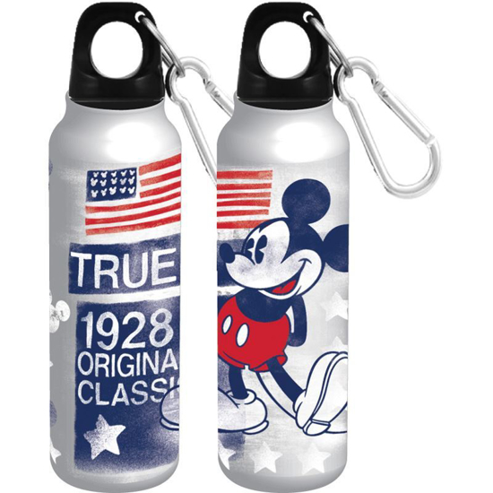 Picture of DISNEY TRUE AMERICAN CLASSIC MICKEY MOUSE 14OZ ALUMINUM WATER BOTTLE
