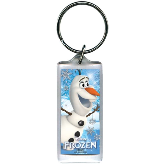 Picture of Disney Frozen Olaf Snow skater lucite Plastic Keychain