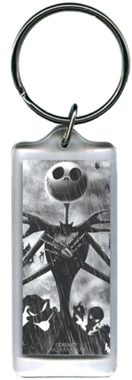 Picture of Disney Jacks Back Nightmare Before Christmas Lucite Rectangle Keychain