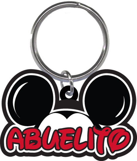 Picture of Disney Mickey Mouse Abeulito Grandpa Family Lasercut Keychain Keyring Key Chain