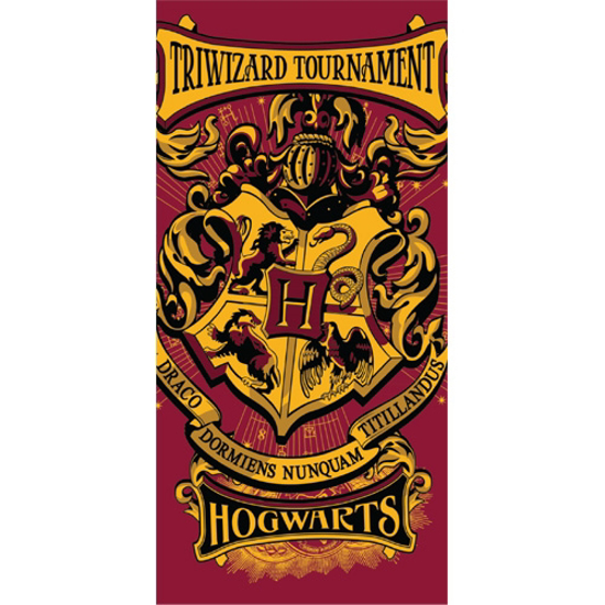 Picture of Disney Harry Potter Hogwarts Crest Triwizard Tournament, 28x58 Beach Towel (No Namedrop)