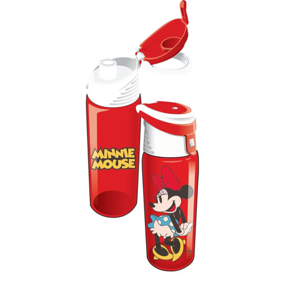Picture of Disney Cute Minnie Mouse Flip Top Water Bottle