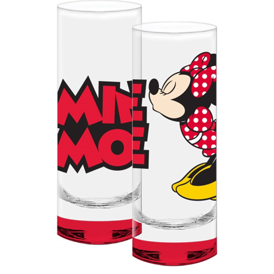 Picture of Disney Kissing Minnie Mouse Collection Glass Red Bottom No Namedrop