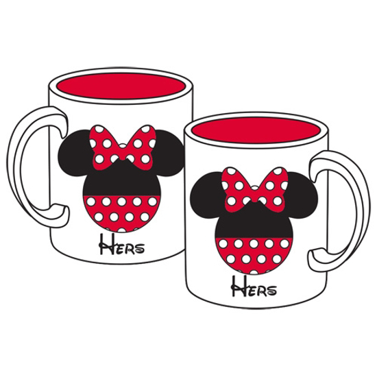 Picture of Disney Minnie "Hers" 11oz White Mug