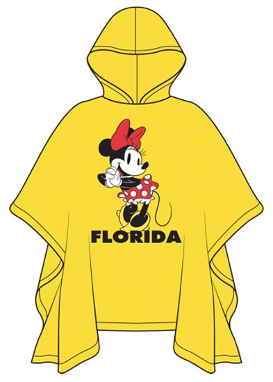 Picture of Disney Adult Hello Minnie Rain Poncho Florida Namedrop