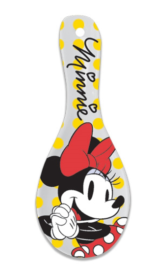 Picture of Disney Minnie Mouse Yellow Polka Dot Spoon Rest