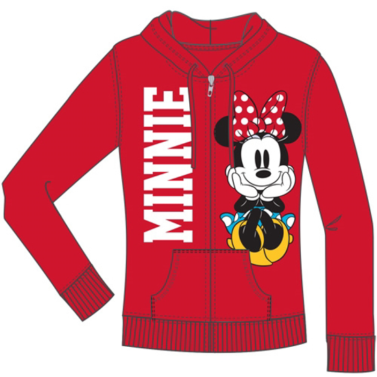 Picture of Disney Toddler Boys Mickey 28 Ranks Zipper Hoodie Red