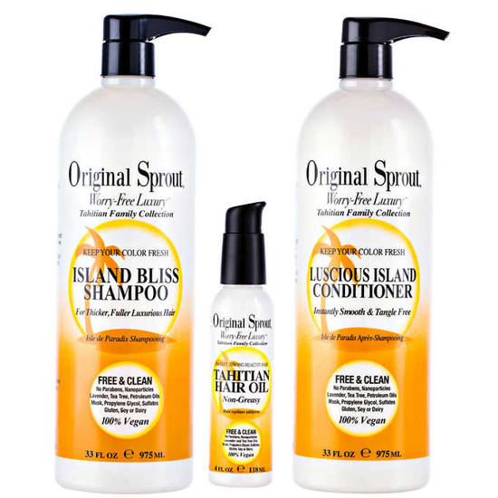 Original Sprout Island Bliss Hair Care Set