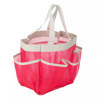 Honey Can Do Quick Dry Shower Tote Pink Silver