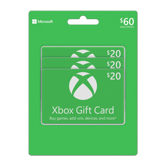 Xbox $60 Gift Card Multi Pack