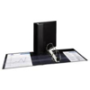 Avery Heavy Duty Non View Binder with DuraHinge and Locking One Touch EZD Rings 3 Rings 4 Capacity 11 x 8.5 Black