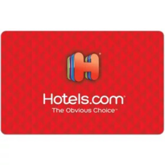 Hotels.com eGift Card Various Amounts Email Delivery