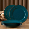 Member's Mark Textured Plates Set of 6 Assorted Colors