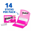 Trident Bubblegum Sugar Free Gum 14 pieces 15 pk