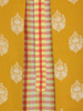 Picture of Mustard Printed Cotton Panjabi Pajama Coaty Set