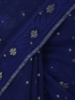 Picture of Blue Half Silk Jamdani Saree