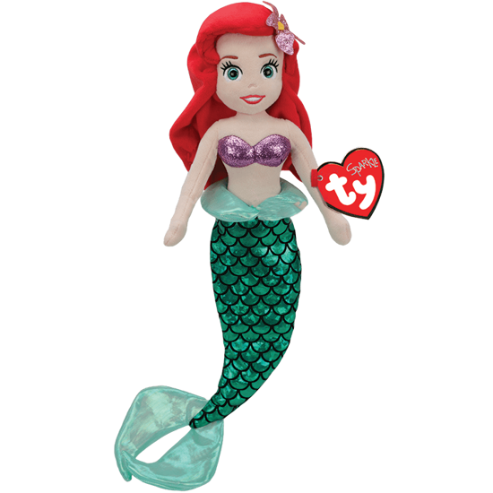 Picture of Disney Ty Beanie Buddy Ariel the Little Mermaid Princess 18 Inch Plush Toy