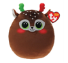 Picture of Ty Squish-A-Boo - Christmas Minx the Brown Reindeer Small 10''