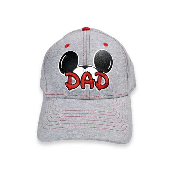 Picture of Disney  Mickey Mouse Dad Baseball Cap Grey