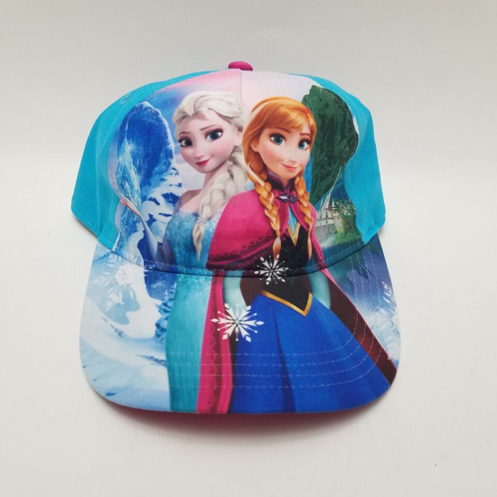 Picture of Disney Frozen Sisters Anna Elsa Youth Baseball Hat Blue
