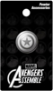 Picture of Marvel Captain America Shield Silver Pewter Lapel Pin