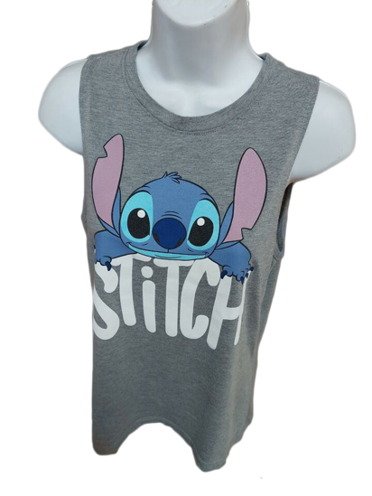 Picture of Disney Stitch Women's Tank Top Grey Large XL
