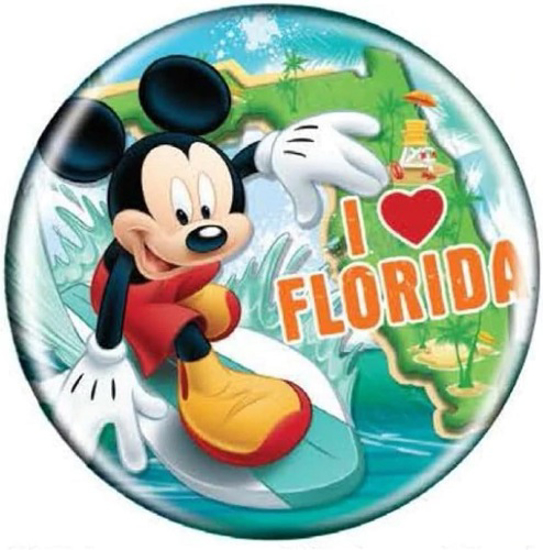 Picture of Disney Mickey Mouse Florida Button Magnet with Bottle Opener