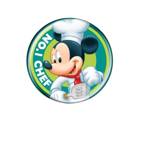 Picture of Button Magnet with Bottle Opener Mickey Mouse No 1 Chef