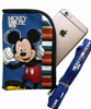 Picture of Disney Mickey Mouse Blue Lanyard with Detachable Cellphone Case Or Coin Purse