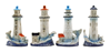 Picture of Northern Ocean Classic Lighthouse with Wave Statue Polyresin Figurines Home Decor