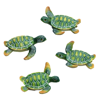 Picture of Sea Turtle Figurine Small Polyresin Statue Home Decor Pack Set of 4