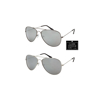 Picture of Aviators Gold Frame Mirrored Glasses Unisex