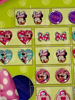 Picture of Disney Minnie Mouse Bow-tique Kids 24-pair Sticker Ear Rings