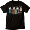 Picture of Disney Adult Unisex Black T-Shirt 4 Heads Mickey Pluto Donald Goofy Florida Medium