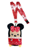 Picture of Disney Minnie Mouse Deluxe Lanyard with Pouch Card Holder Red