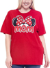 Picture of Disney Adult Womens Tee Shirt Mom Fan T-Shirt XL Red