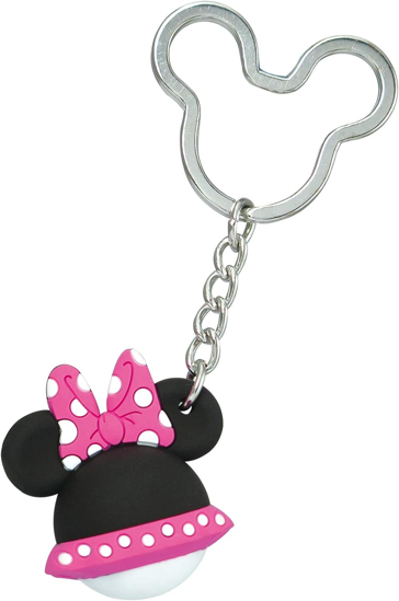Picture of Disney Minnie Mouse Skirt Icon Ball Key Ring