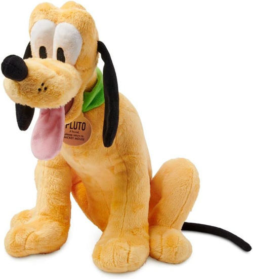 Picture of Disney Official Pluto Medium Soft Plush Toy Medium 13 3/4 inches
