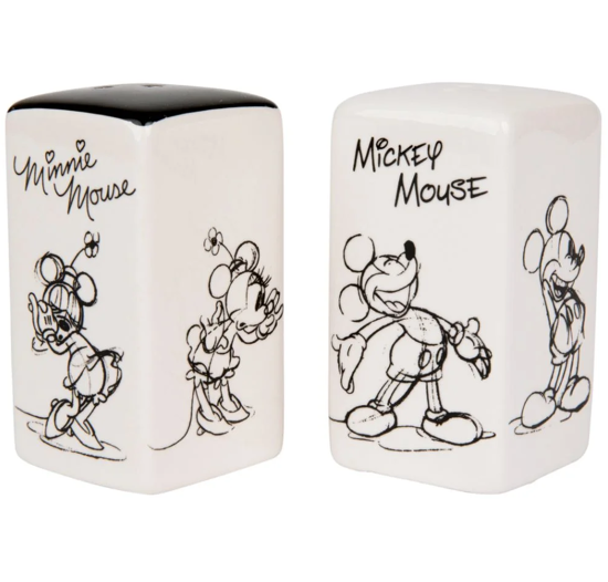 Picture of Disney Mickey & Minnie Mouse Rectangular Salt & Pepper Shakers