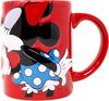 Picture of Mickey Minnie Love 14oz Relief Mug Red