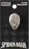 Picture of Marvel Spider-Man Head Pewter Lapel Pin Silver