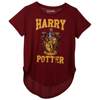 Picture of Disney Harry Potter Gryffindor Junior Hilo Fashion Top Cardinal Red