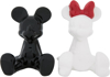 Picture of Disney Mickey And Minnie Sitting With Red Bow Ceramics Salt and Pepper Shakers