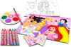 Picture of Disney Princess All-in-One 12pcs Stationery Art Gift Set in Zipper Tote Bag