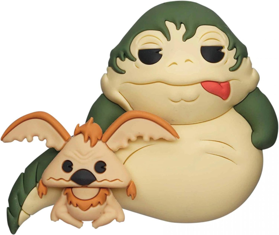 Picture of Jabba the Hutt and Salacious Crumb 3D Foam Magnet