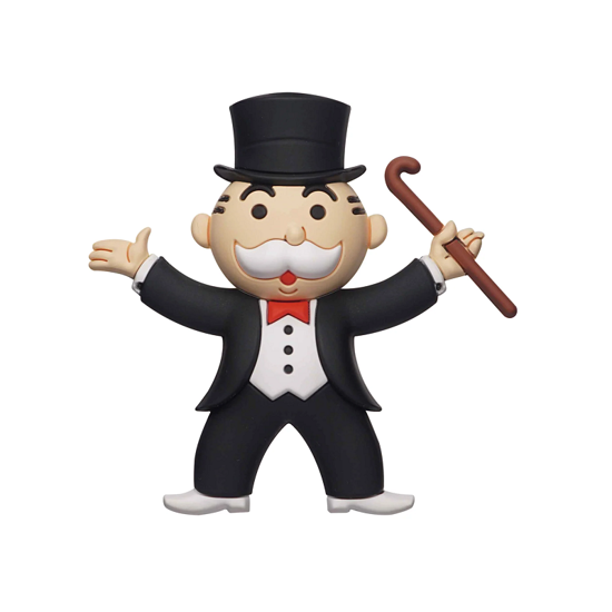Picture of Hasbro Mr. Monopoly Collectible 3D Foam Magnet