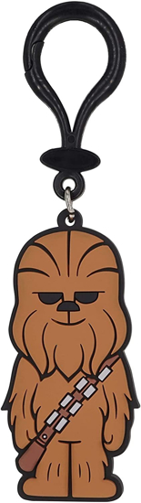 Picture of Star Wars Chewbacca PVC Soft Touch Bag Clip
