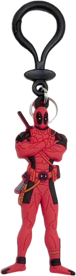 Picture of Marvel Deadpool Figure Soft Touch PVC Bag Clip